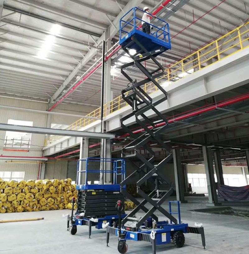 濮阳助力行走剪叉式高空作业平台